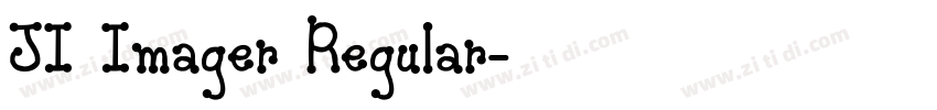 JI Imager Regular字体转换